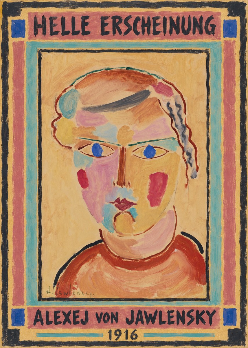 Alexej von Jawlensky Helle Erscheinung No4 - Plakát