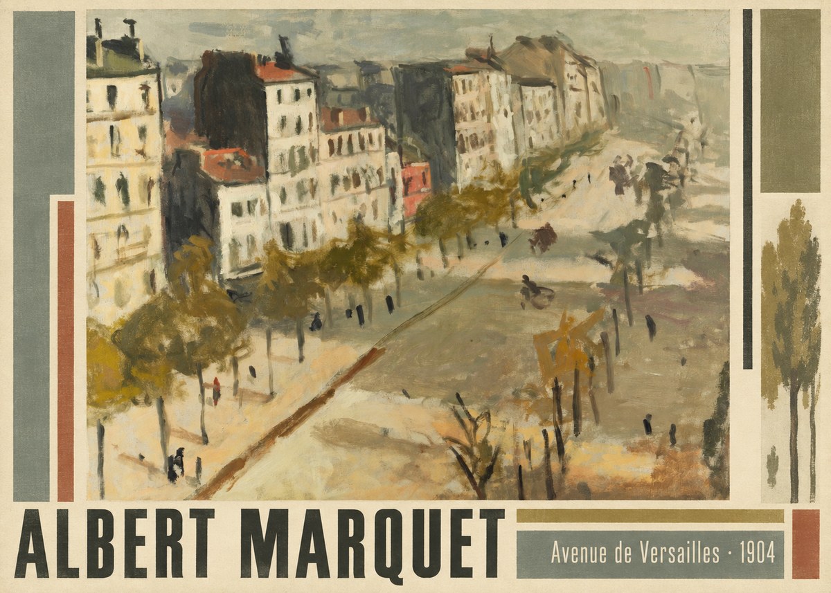 Albert Marquet Avenue De Versailles · 1904 No2 - Plakát