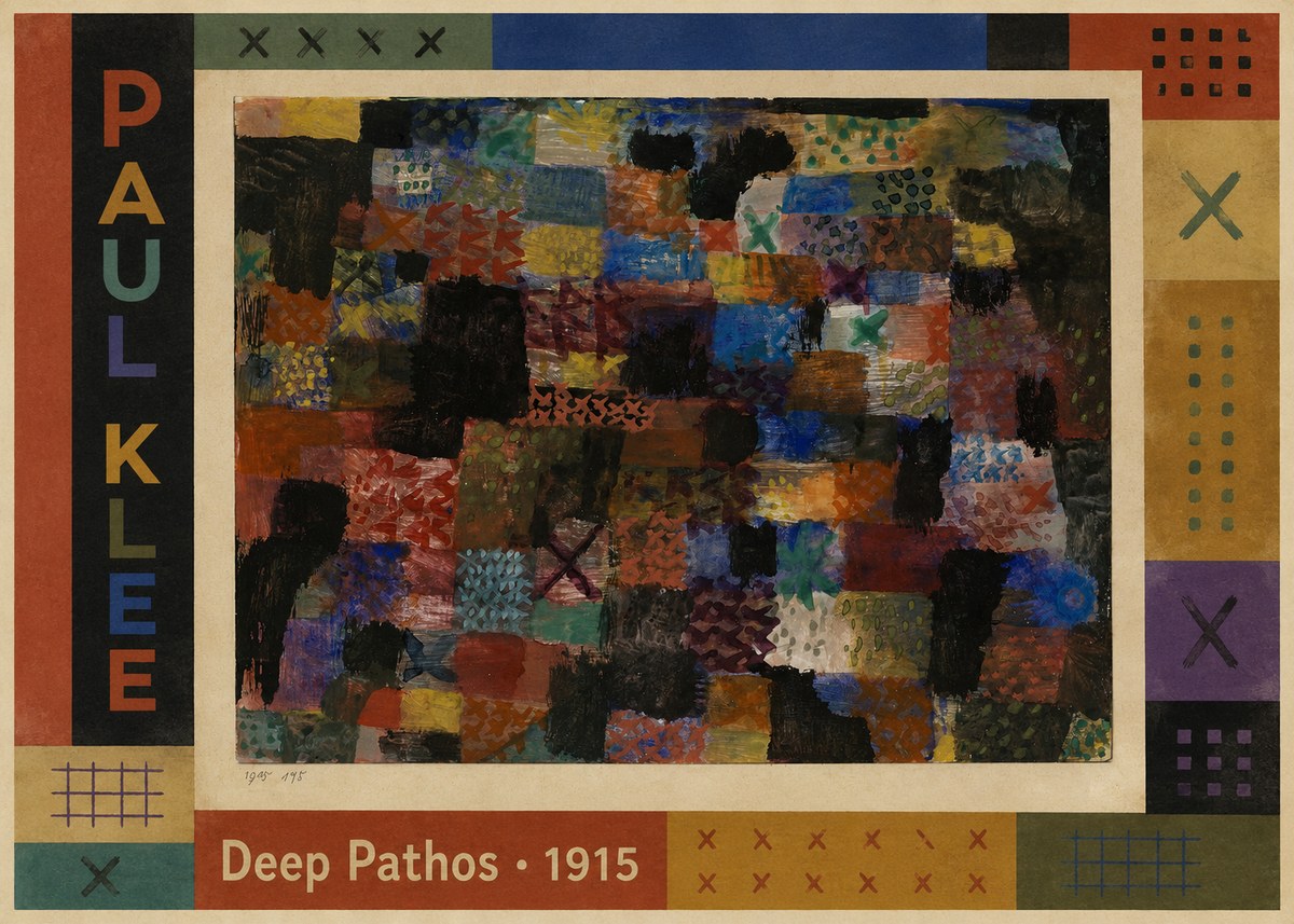 Paul Klee Deep Pathos No2 - Plakát