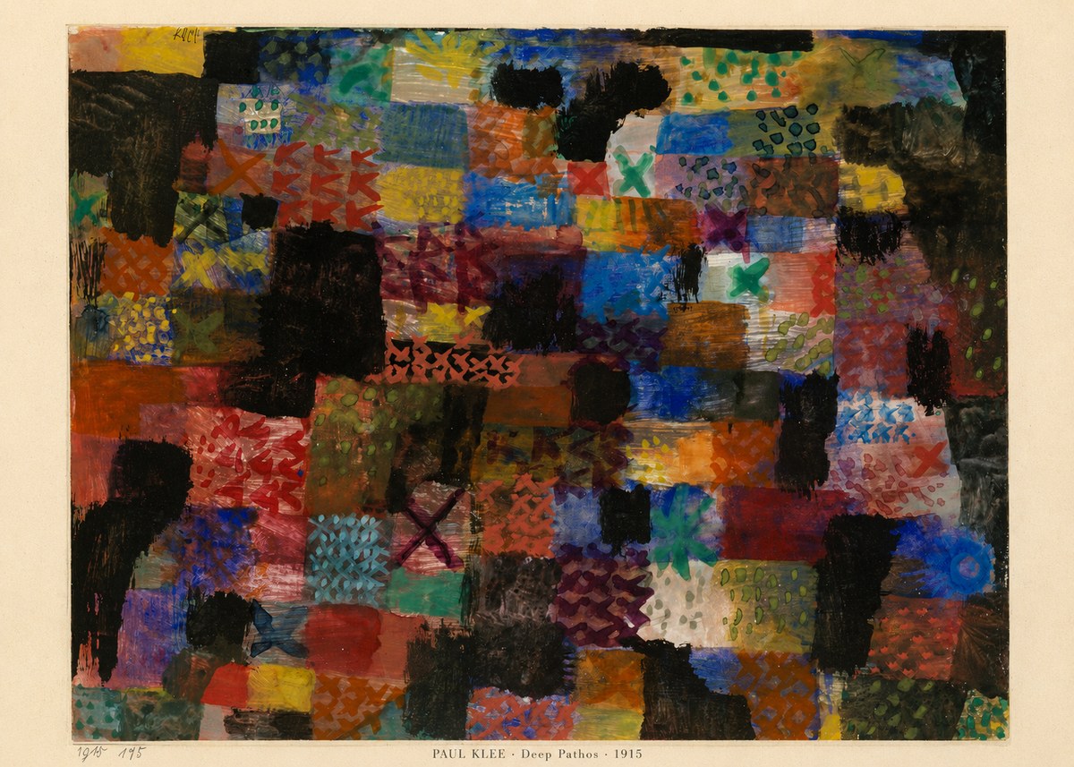 Paul Klee Deep Pathos No6 - Plakát